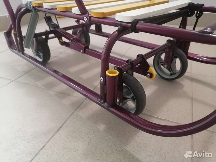 Детские санки коляска ника