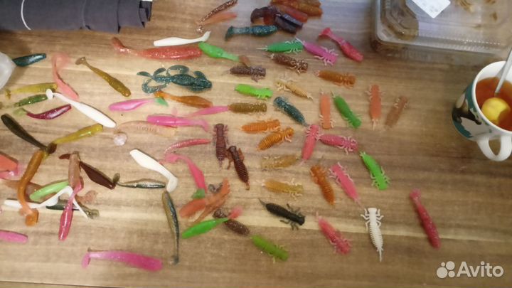 Силиконовые приманки на хищника цена от 20