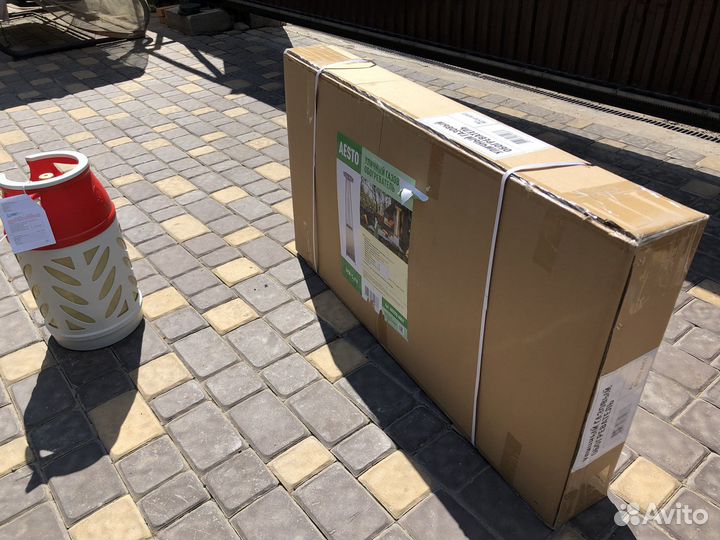 Новый Уличный Газовый Обогреватель (Нержавейка)