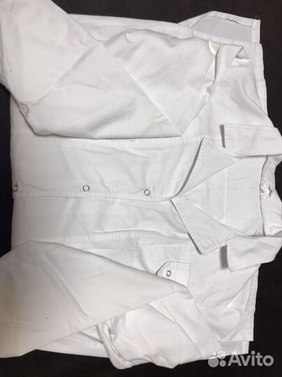 Белый медицинский халат 46-48