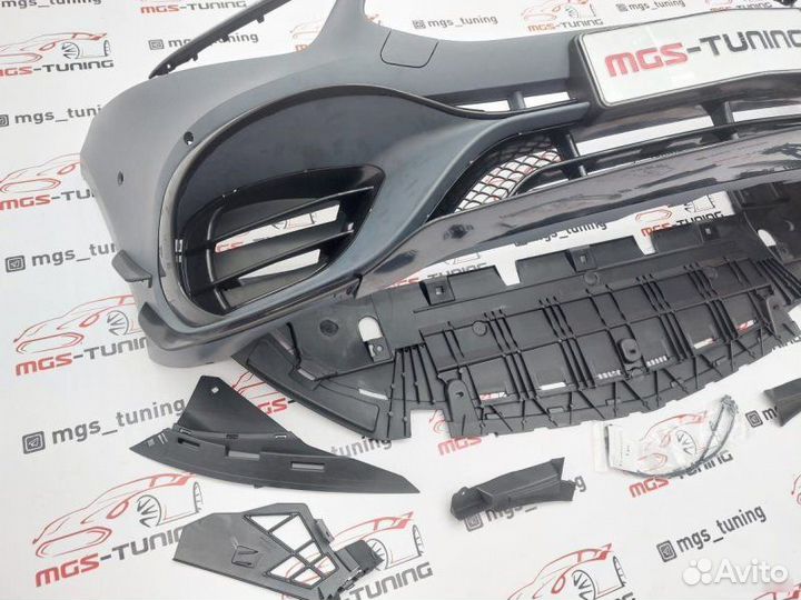 Бампер на Mercedes A-Class W177 стиль 45 AMG