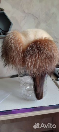 Шапка ушанка женская меховая