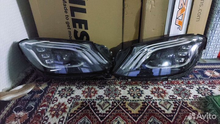 Фары Mercedes-Benz 222 рестайл