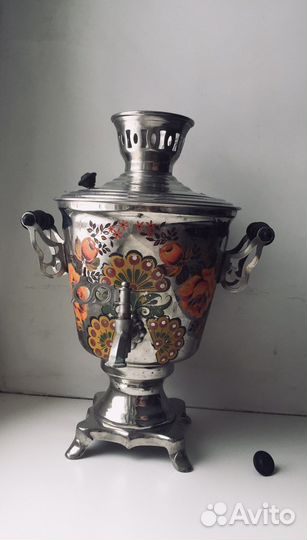 Самовар Тульский расписной электрический