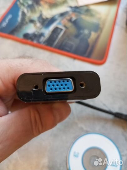 Внешняя видеокарта USB 3.0 USB 3.0 to VGA Adapter