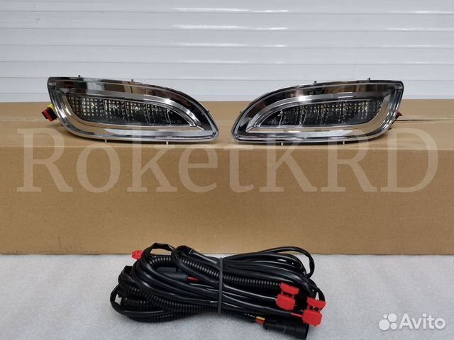 Туманки lexus RX 03-2009 LED 2 режима