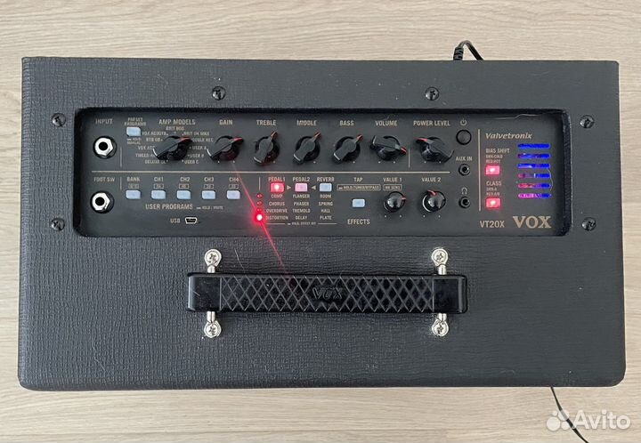 Комбоусилитель vox vt20x