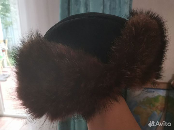 Мужская зимняя шапка ушанка