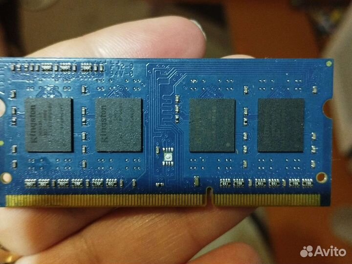 Оперативная память ddr3l - 12800, 4 gb