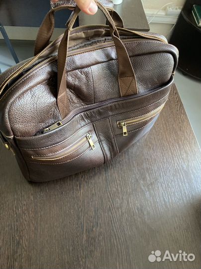 Кожаная сумка