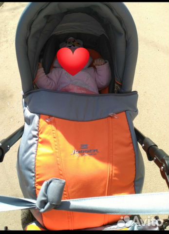 Коляска 2 в 1 adamex jogger