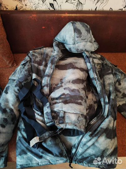 Форма синий мох, наколенники