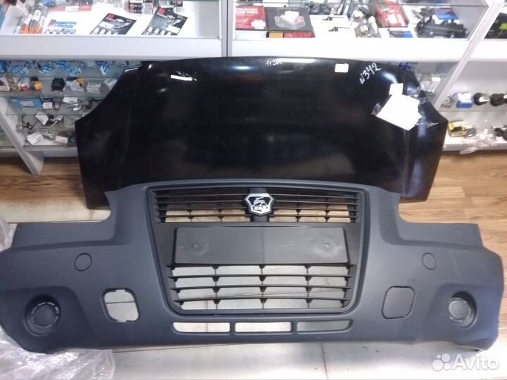 Капот Газель бизнес пластик