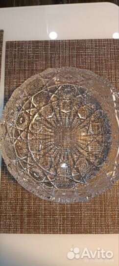Салатники хрустальные СССР