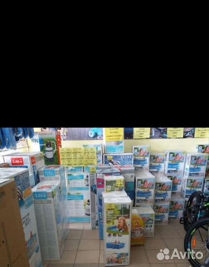 Бассейны каркасные