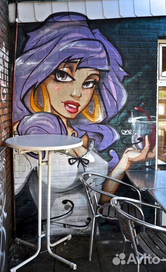 Художник граффити