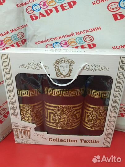 Подарочный набор махровые полотенца Greek