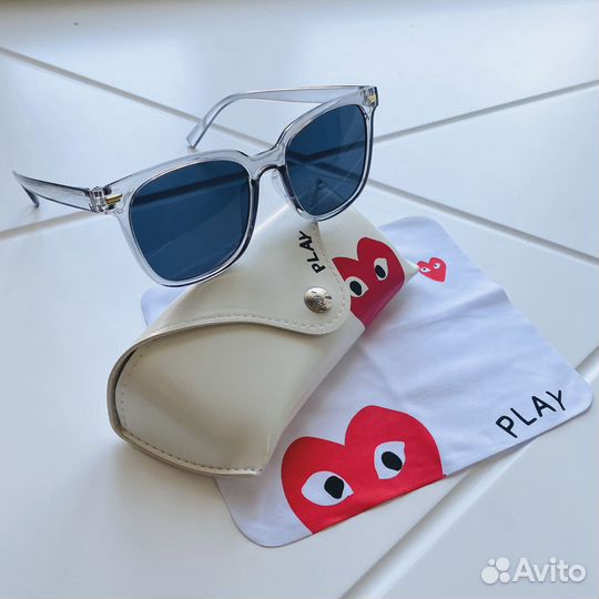 Солнцезащитные очки Play comme черные/прозрачные