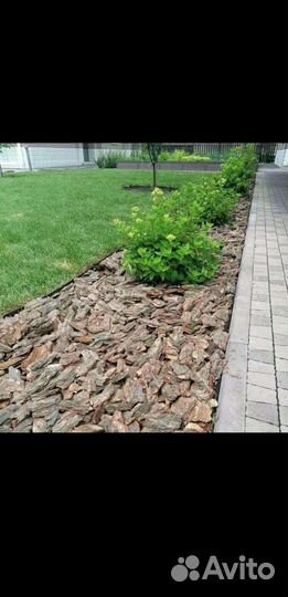 Сосновая кора мульча(удобрение,декор,кора сосны)