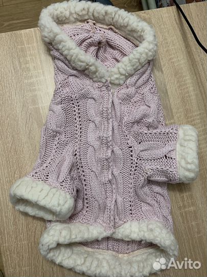 Свитер одежда комбинезон для мопса