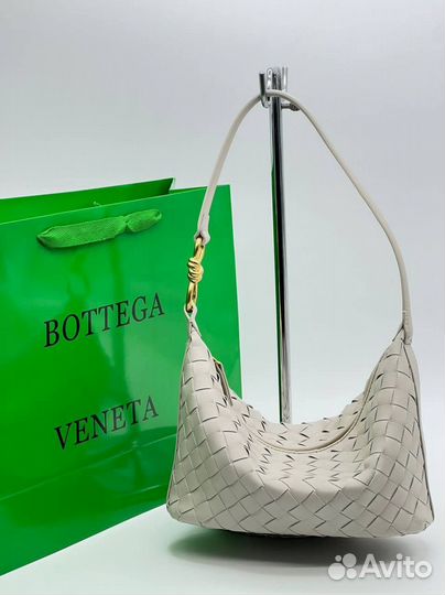 Сумка Bottega vaneta белая