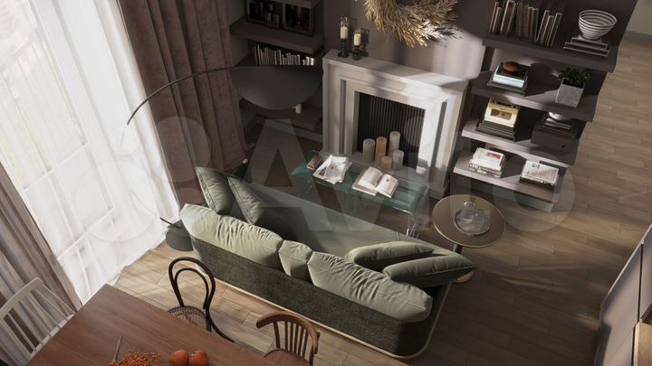 2-к. квартира, 61,1 м², 11/18 эт.