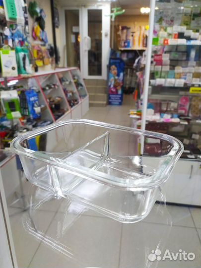 Контейнер с разделителем 2 секции