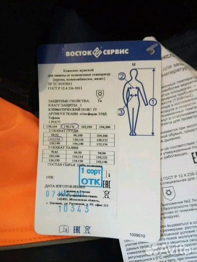 Спецодежда