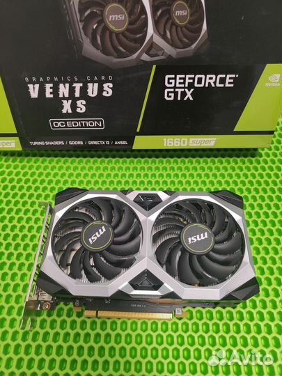 MSI GTX 1660super Ventus XC OC 6gb gddr6