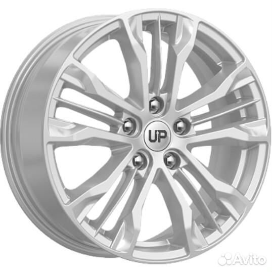 Диски Wheels UP UP106 7x17 5*112 ET40 DIA57.1 Silver Classic Литой