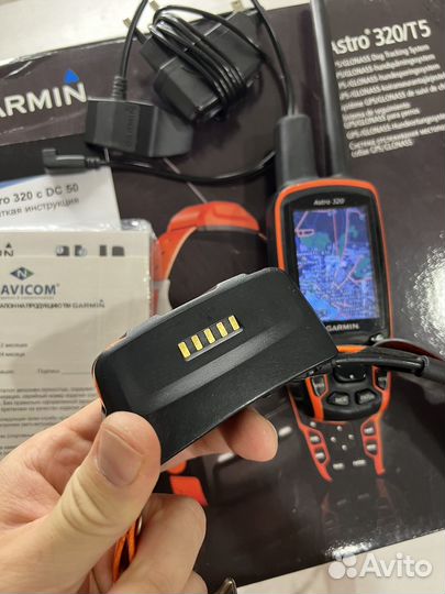 Навигатор Garmin Astro 320 с ошейником T5