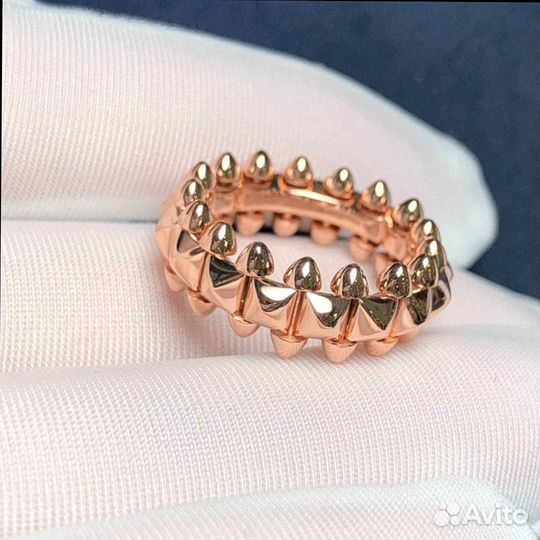 Золотое кольцо Cartier Clash De Cartier, модель 8 мм