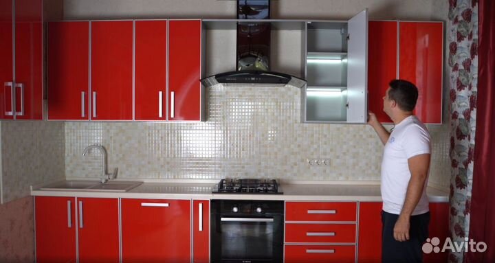 Система умной подсветки мебели и гарнитура от прои