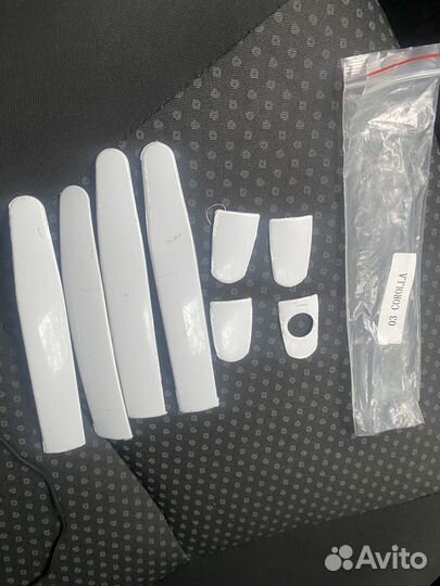 Хромированные накладки на ручки дверей Toyota