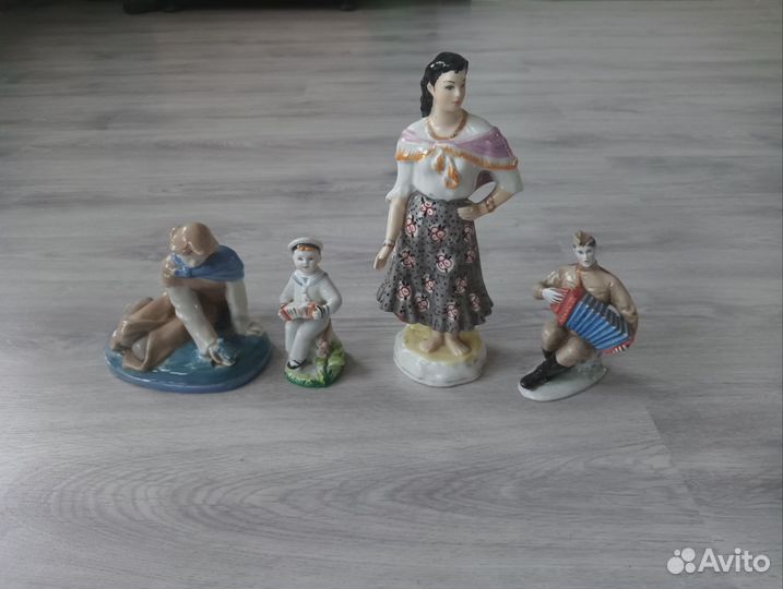 Фарфоровые статуэтки СССР