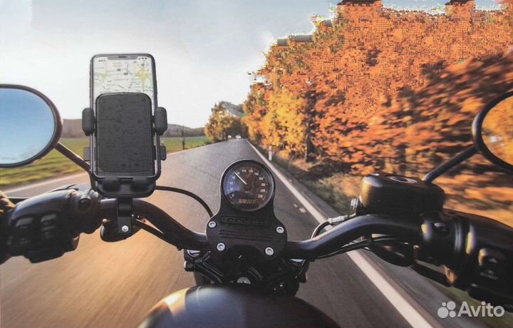 Держатель телефона на руль Borofone