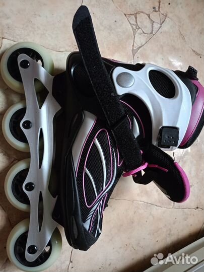 Роликовые коньки fila master df женские 41 EU р-р