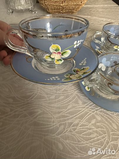 Чашка с блюдцем чехия