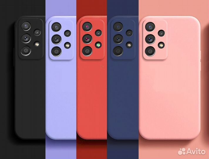 Силиконовые чехлы на Samsung A33