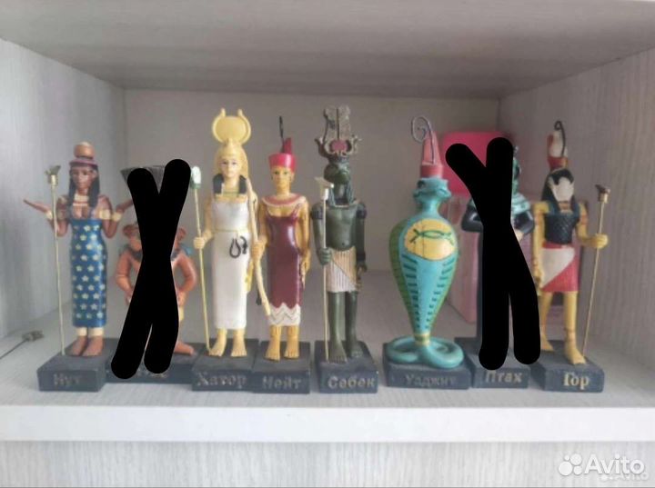 Фигурки из серии тайны богов египта