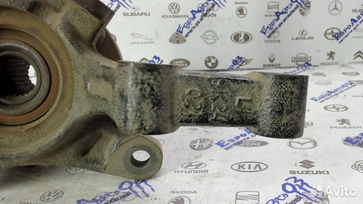 Кулак поворотный передний левый Chevrolet Aveo (T2