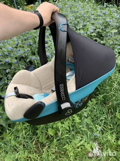 Детское кресло Maxi Cosi Pebble folkloric blue 0+