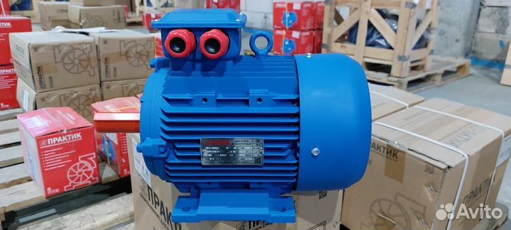 Электродвигатель аир 100L2 5.5кВт 3000об новый