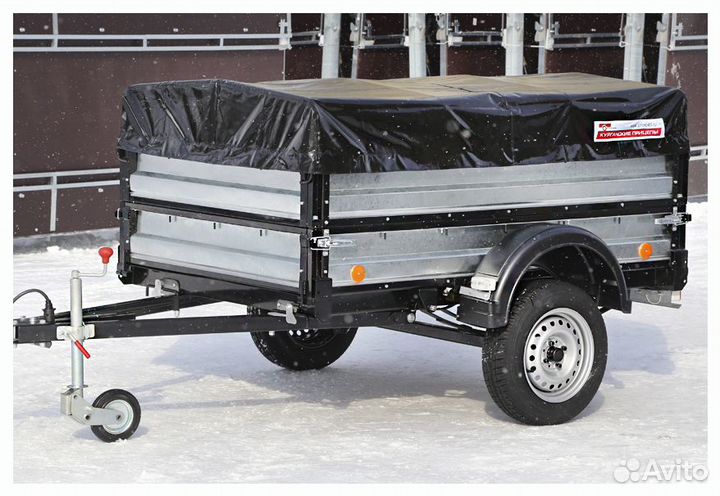 Комплект надставных бортов на прицеп Крепыш