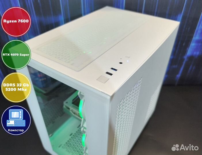 Сборки пк AMD7600-RTX4070SUP-32DDR5-RYC0256481-A620