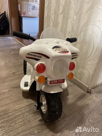 Детский мотоцикл на аккумуляторе