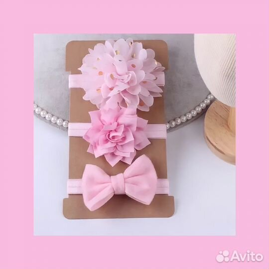 Новые детские повязки на голову