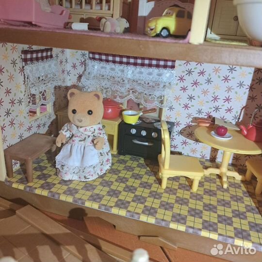 Sylvanian Families большой дом со светом