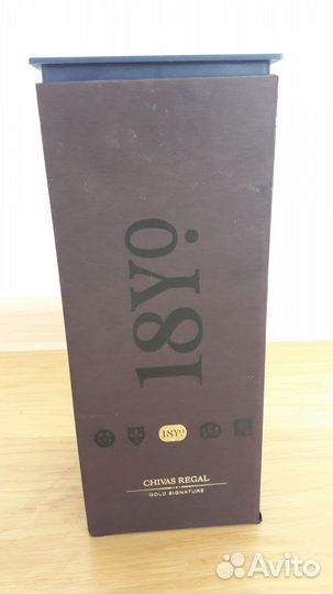 Коробка из под виски chivas regal