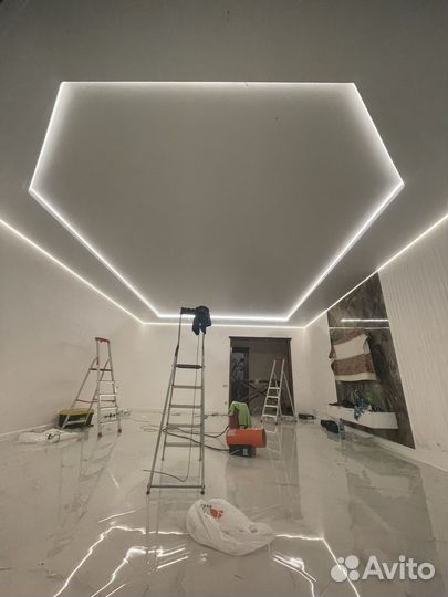 Натяжные потолки